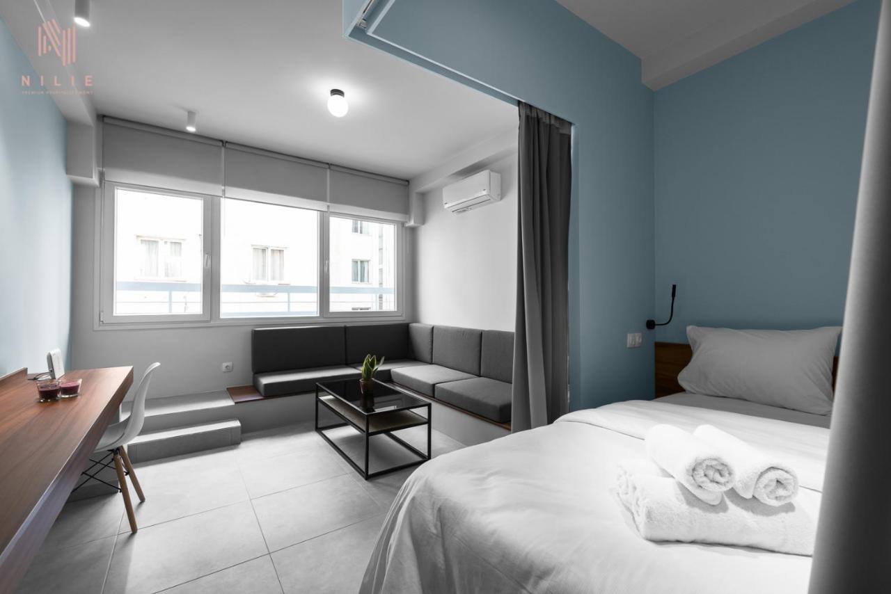 Big Apple Sts, Nilie Hospitality Mgmt Apartment เทสซาโลนิกิ ภายนอก รูปภาพ