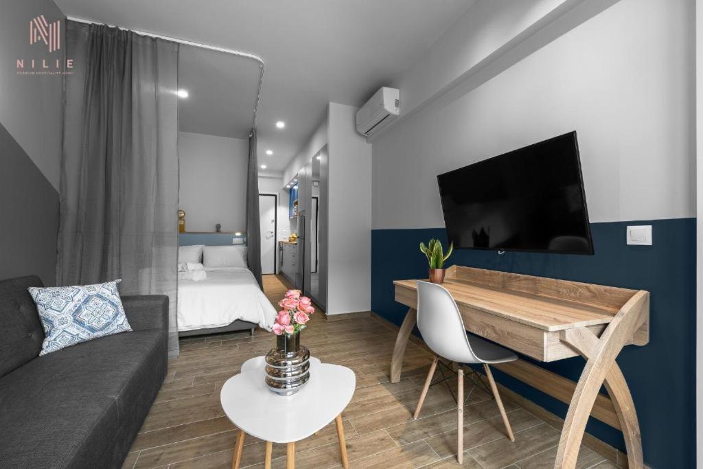 Big Apple Sts, Nilie Hospitality Mgmt Apartment เทสซาโลนิกิ ภายนอก รูปภาพ