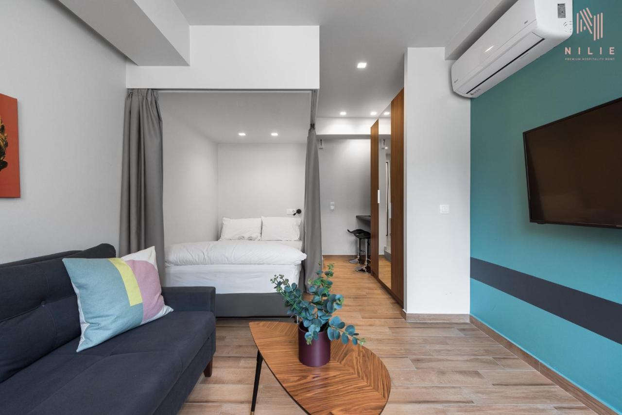 Big Apple Sts, Nilie Hospitality Mgmt Apartment เทสซาโลนิกิ ภายนอก รูปภาพ