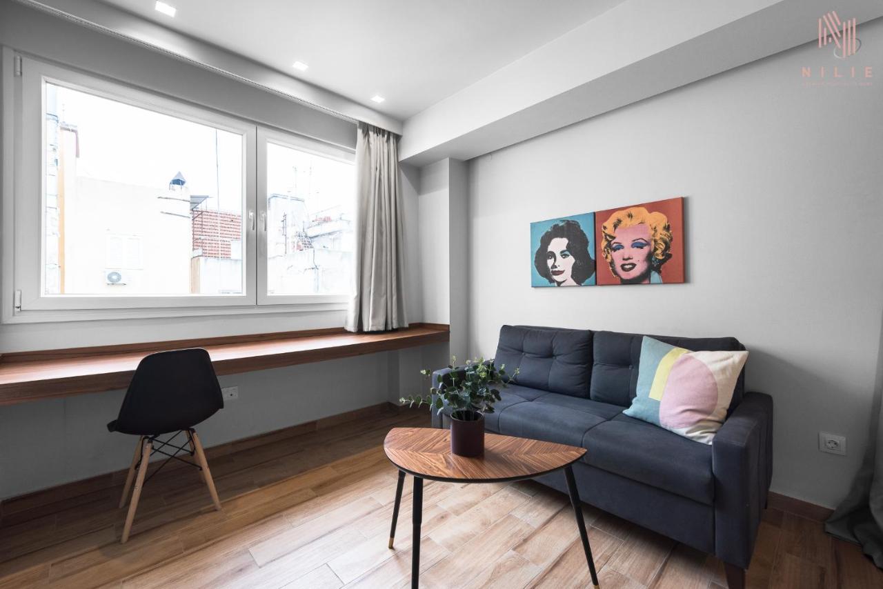 Big Apple Sts, Nilie Hospitality Mgmt Apartment เทสซาโลนิกิ ภายนอก รูปภาพ