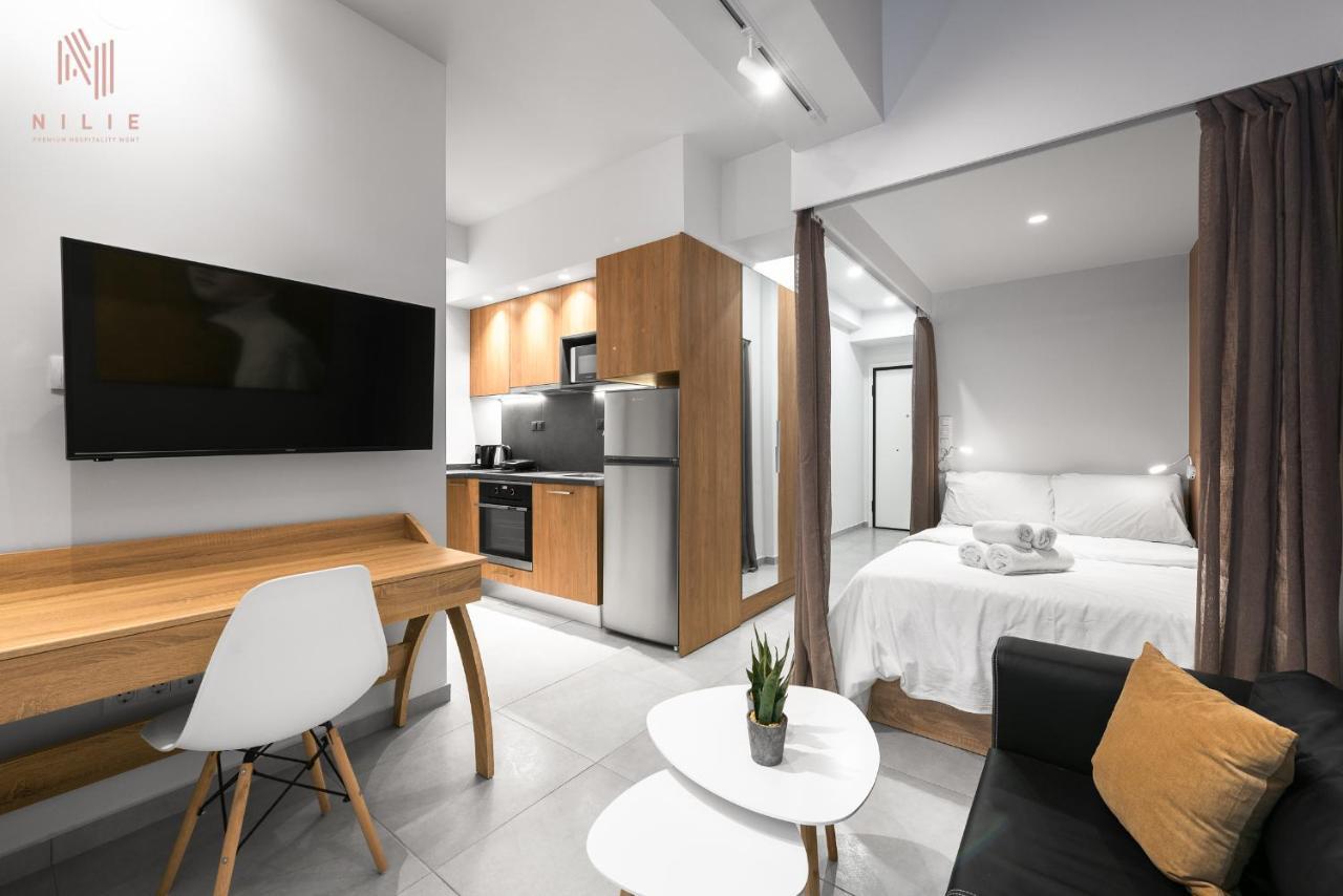 Big Apple Sts, Nilie Hospitality Mgmt Apartment เทสซาโลนิกิ ภายนอก รูปภาพ