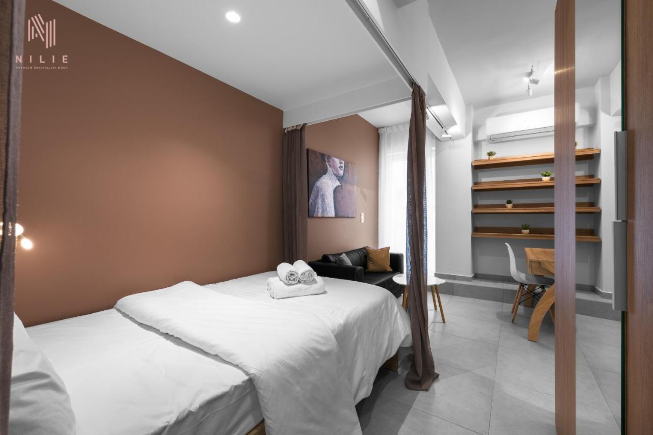 Big Apple Sts, Nilie Hospitality Mgmt Apartment เทสซาโลนิกิ ภายนอก รูปภาพ