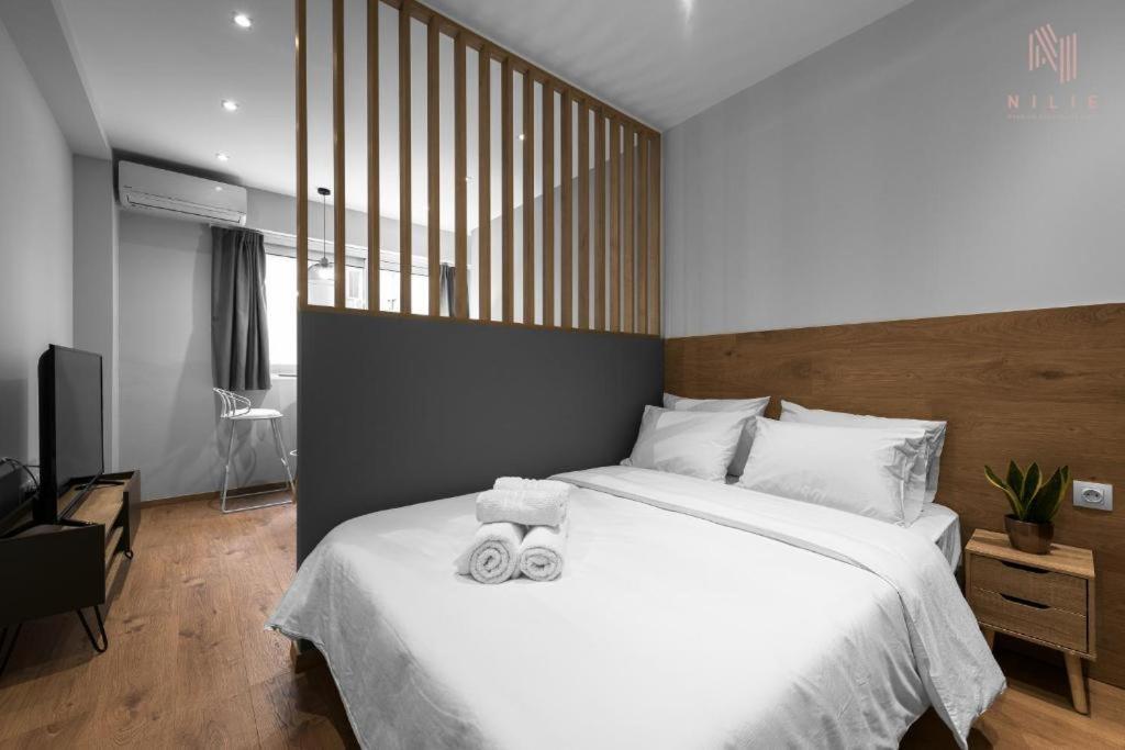 Big Apple Sts, Nilie Hospitality Mgmt Apartment เทสซาโลนิกิ ภายนอก รูปภาพ