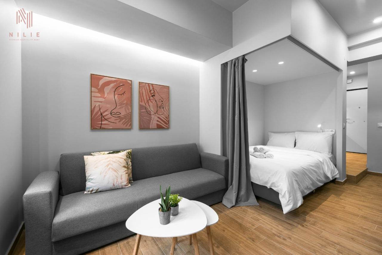 Big Apple Sts, Nilie Hospitality Mgmt Apartment เทสซาโลนิกิ ภายนอก รูปภาพ