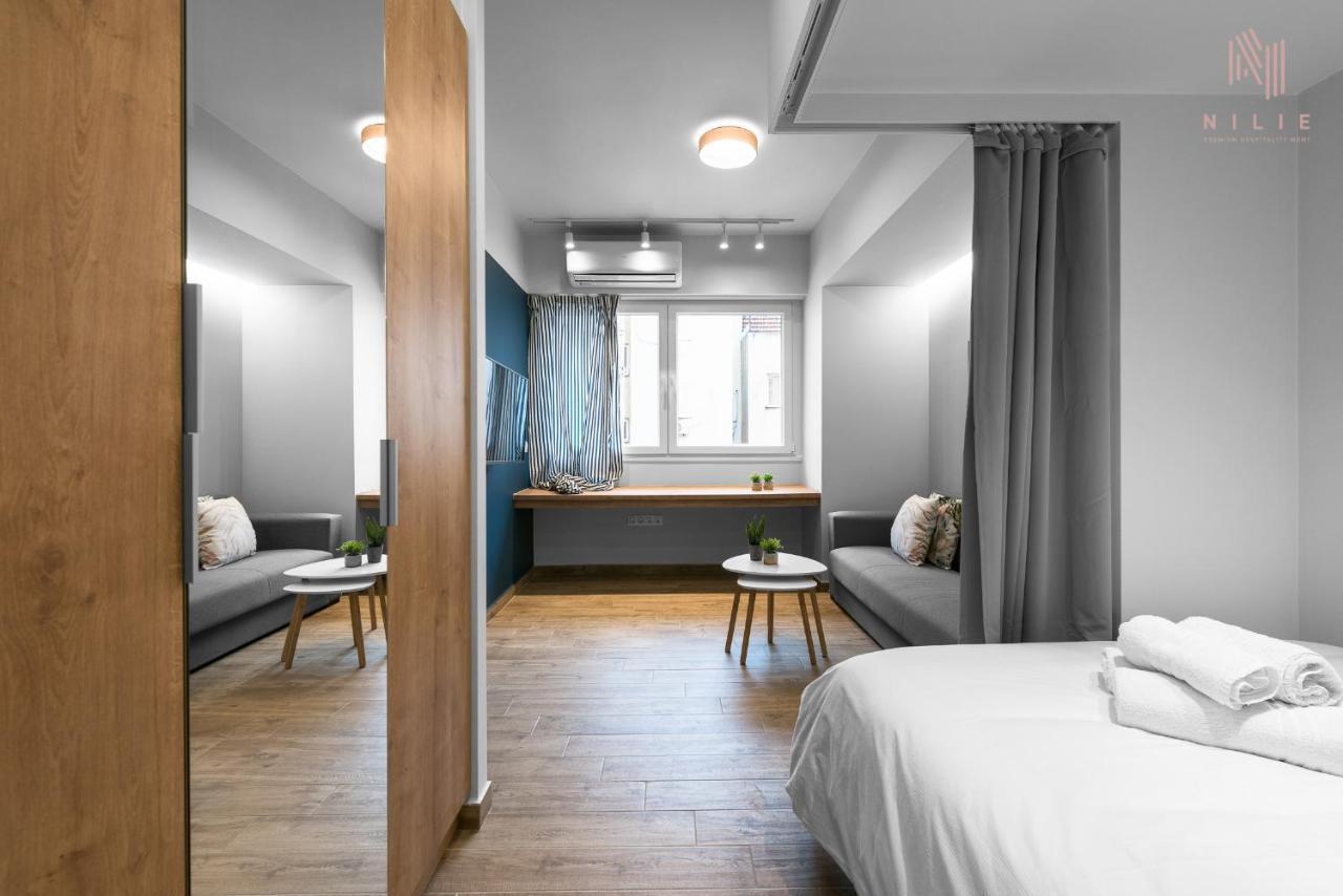 Big Apple Sts, Nilie Hospitality Mgmt Apartment เทสซาโลนิกิ ภายนอก รูปภาพ