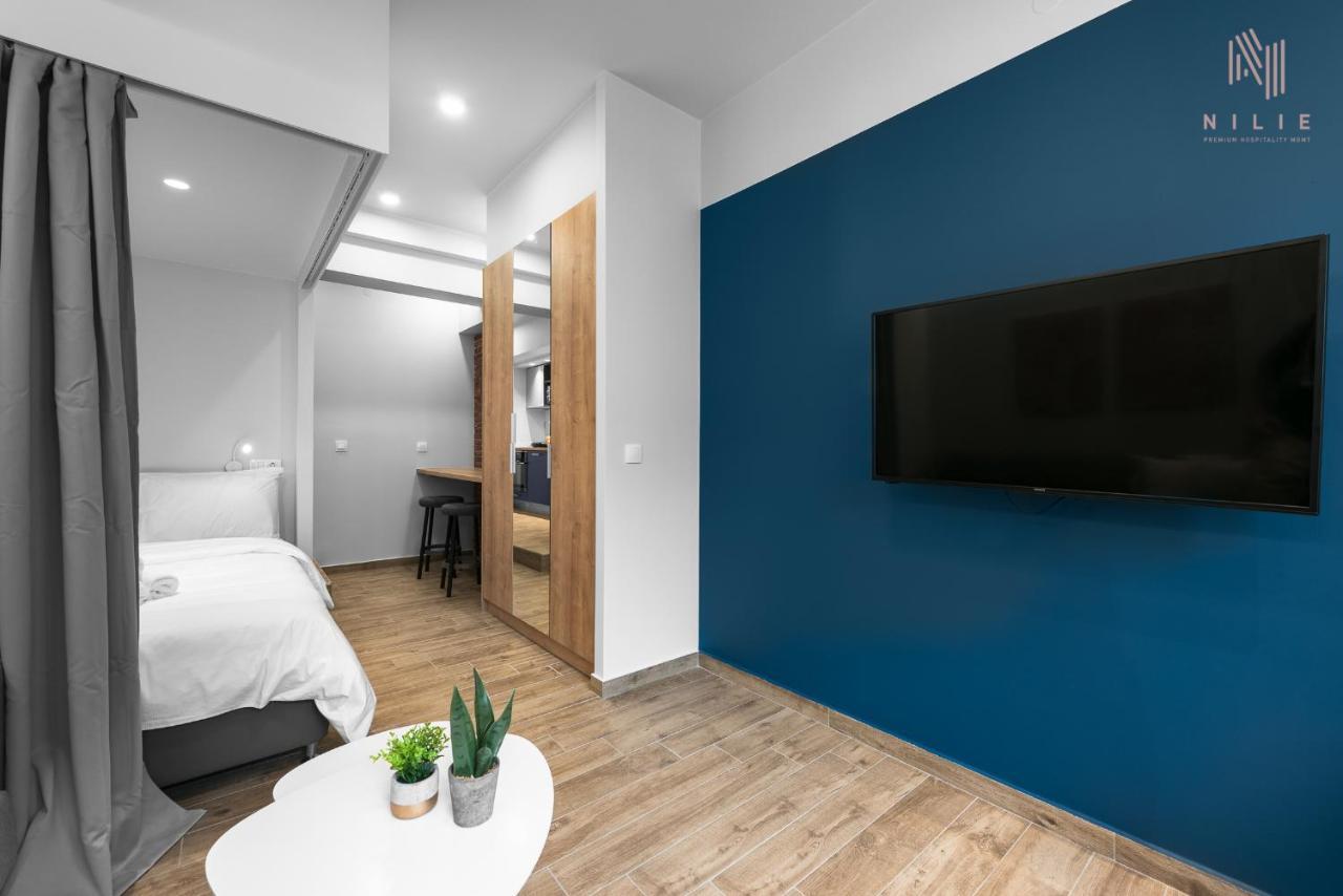 Big Apple Sts, Nilie Hospitality Mgmt Apartment เทสซาโลนิกิ ภายนอก รูปภาพ