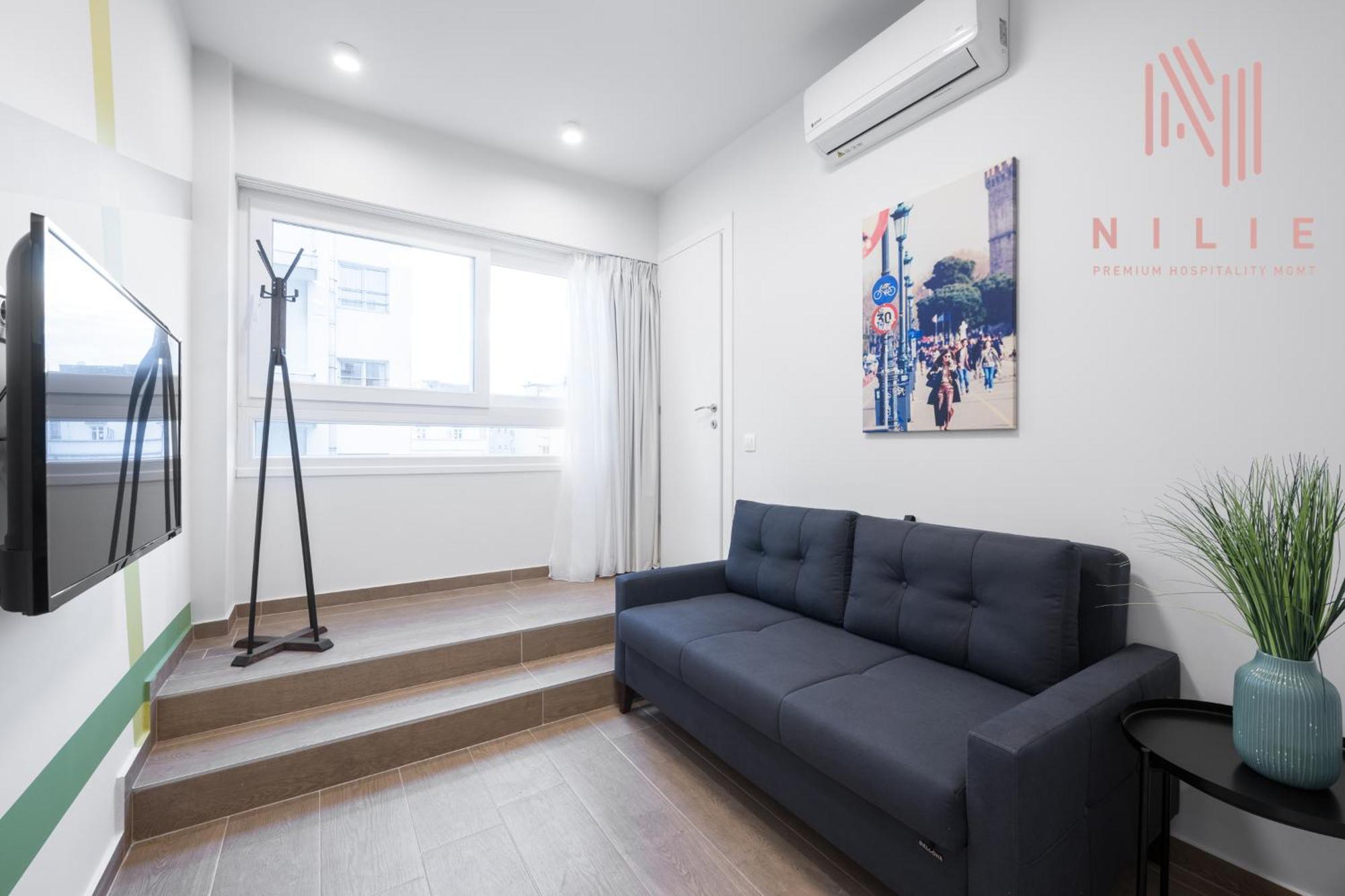 Big Apple Sts, Nilie Hospitality Mgmt Apartment เทสซาโลนิกิ ภายนอก รูปภาพ