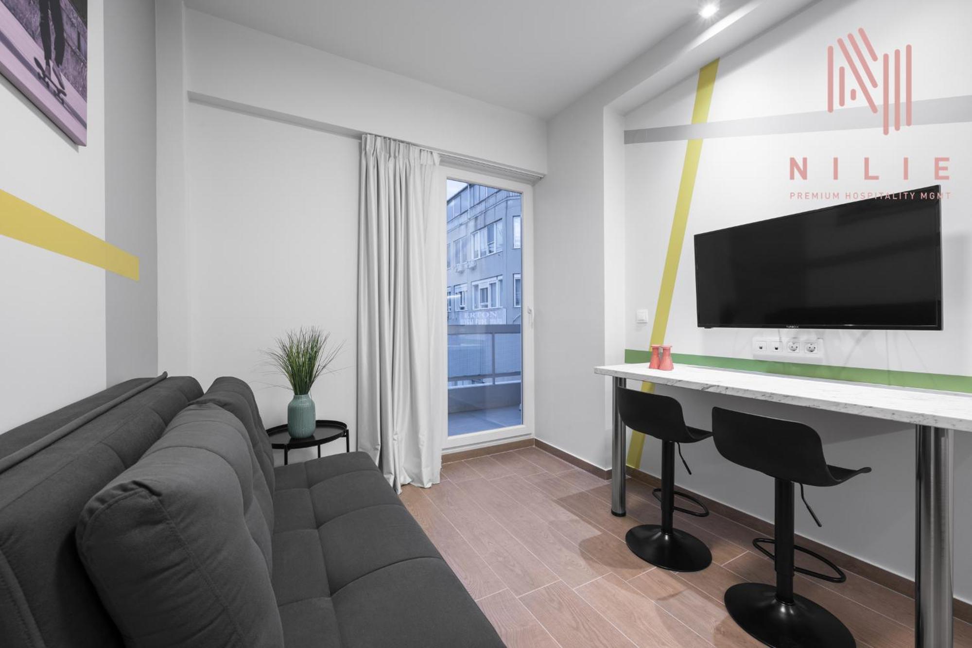 Big Apple Sts, Nilie Hospitality Mgmt Apartment เทสซาโลนิกิ ภายนอก รูปภาพ